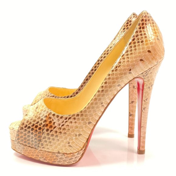 Christian Louboutin Altadama 140 Watersnake 36 - Picture 3 of 9